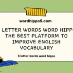5 letter words word hippo