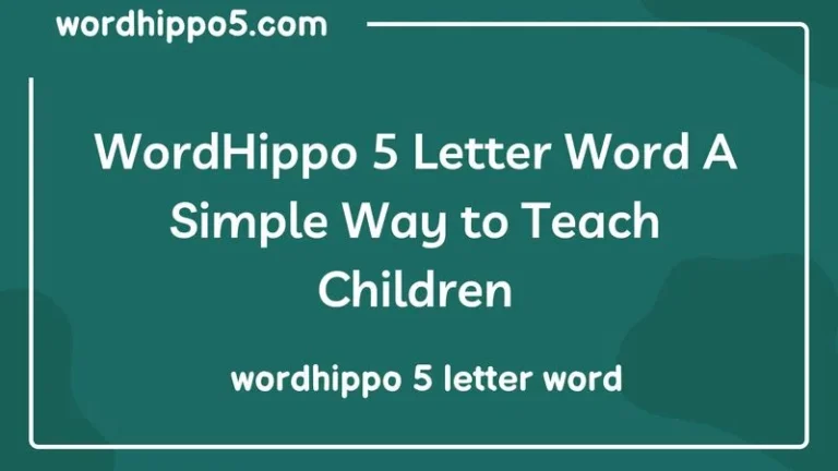 wordhippo 5 letter word